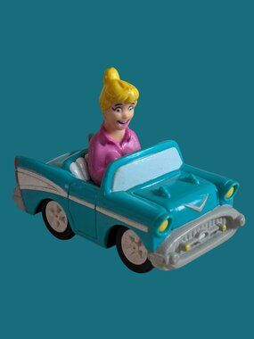 10/$25 1991 Burger King Kids Club Archie Comics Betty Turquoise Convertible